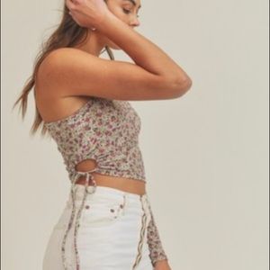 Lush Clothing One Shoulder Top